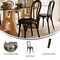 Merrick Lane Lowry Thonet Style Solid Wood Dining Chair with Stackable Design and Elegant Finish